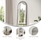 Flash Furniture Mila 22in x 65in Arched Metal Framed Wall Mirror, Black HMHD-23M009YBN-BLK-GG - alternate 6